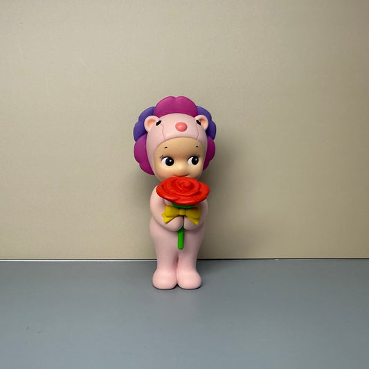 Sonny Angel Flower Gift Series Rose Lion Pink
